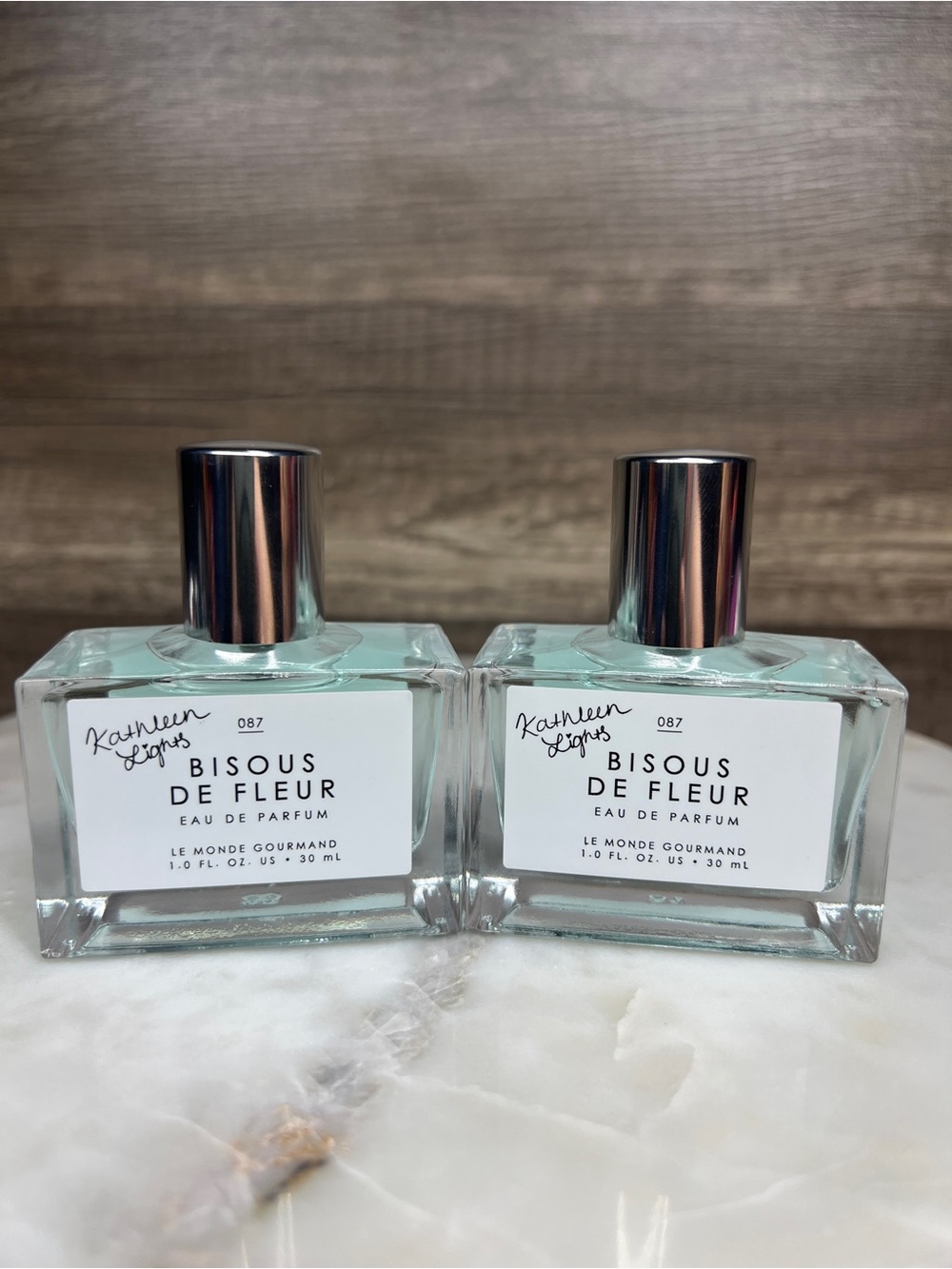 LE MONDE GOURMAND BISOUS DE FLEUR EAU DE PARFUM (Set of 2) Brand New